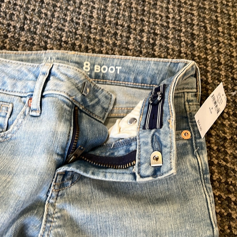 NWT Girls Gap Boot Cut Jeans